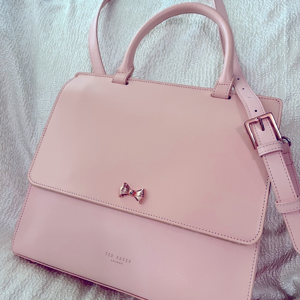 Brand new 2-way pink Ted Baker bag with dust bag
